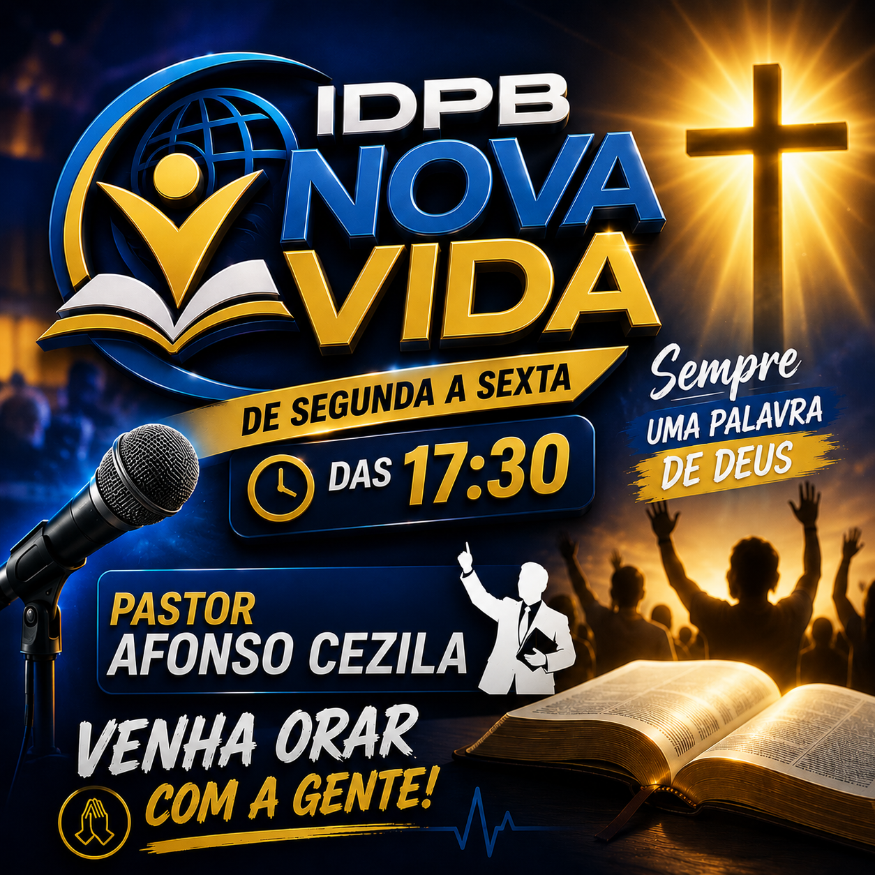 Seg. a Sex 17:30 às 18:30